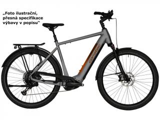 Corratec E-Power Sport 28 CX6 Sport LTD Gent (Šedá) 2025 Velikost rámu: XL, Průměr kol: 28" (700C), Výška rámu: (22" = 55cm)