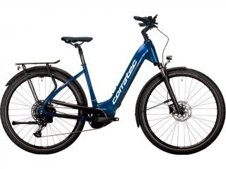 Corratec E-Power Trekking 28 CX6 10S (Wave) (Modrá) 2025 Velikost rámu: L, Průměr kol: 28" (700C), Výška rámu: (20" = 50cm)