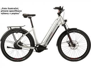 Corratec Life CX8 Belt ABS (Stříbrná) 2025 Velikost rámu: XL, Průměr kol: 27.5", Výška rámu: (22" = 57cm)