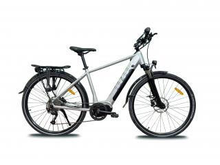 EEZEE Musca MX 630Wh 2024 (silver) Velikost rámu: XL, Průměr kol: 28" (700C), Výška rámu: (21" = 53 cm)
