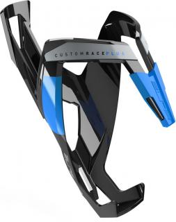 Elite košík Custom Race Plus - lesklý černý/modrý