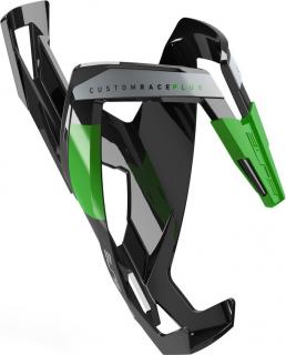 Elite košík Custom Race Plus - lesklý černý/zelený