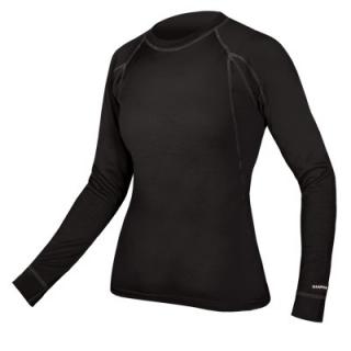 Endura BaaBaa Merino triko dámské s dlouhým rukávem (černé) E6032 Velikost: XL