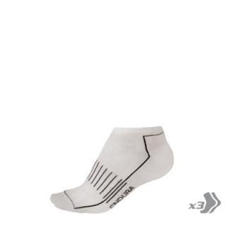Endura ponožky Coolmax Trainer E1130 - Bílá Velikost: S/M