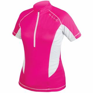 Endura Pulse dres dámský s krátkým rukávem (jasně červený) E6074CE Velikost: XL