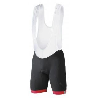 Etape kalhoty Elite lacl - Černá/Červená Velikost: XL