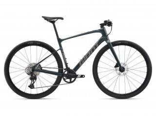 GIANT FastRoad AR Advanced 1 Asphalt Green 2025 Velikost rámu: ML, Průměr kol: 28" (700C), Výška rámu: (49 cm)