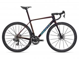 GIANT TCR Advanced SL 0-Red Black Lava 2025 Velikost rámu: ML, Průměr kol: 28" (700C), Výška rámu: (20" = 50 cm)