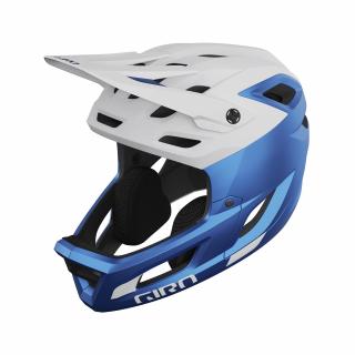 GIRO Coalition Spherical helma (Mat White/Ano Blue) Velikost: M (55—59 cm)