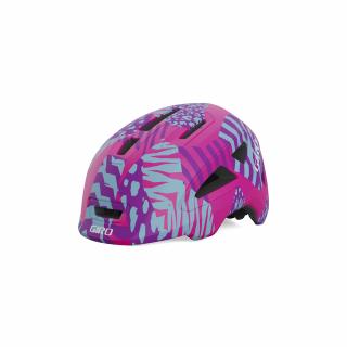 GIRO Scamp II dětská helma (Mat Pink Animals) Velikost: S (49—53 cm)