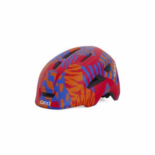 GIRO Scamp II dětská helma (Mat Red Animal) Velikost: S (49—53 cm)