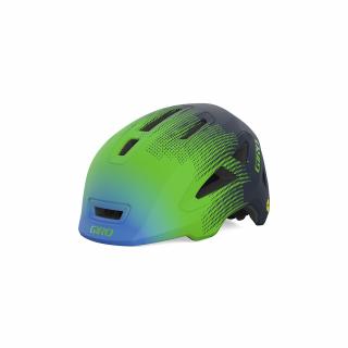 GIRO Scamp II MIPS dětská helma (Mat Blue/Green Towers) Velikost: S (49—53 cm)