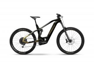 Haibike AllMtn CF 8 (Black/gold - Gloss) 2023 Velikost rámu: L, Průměr kol: 29 /27.5 , Výška rámu: (19  = 47 cm)