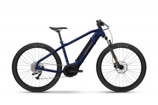 Haibike AllTrack 4 29 (Cool blue/Leather - Gloss) 2023 Velikost rámu: L, Průměr kol: 29 , Výška rámu: (19  = 49 cm)