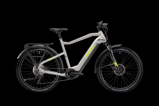 Haibike Trekking 6 High (Gloss grey/Neon yellow) 2022 / 23 Velikost rámu: L, Průměr kol: 27.5 , Výška rámu: (22  = 56 cm)