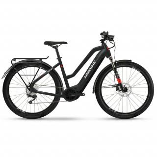 Haibike Trekking 6 Mid (Matte black/Red reflex) 2022 / 23 Velikost rámu: L, Průměr kol: 27.5 , Výška rámu: (20  = 52 cm)