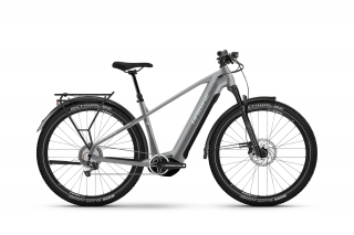 Haibike Trekking 7 High (Urban Grey/white - Gloss) 2023 Velikost rámu: L, Průměr kol: 27.5 , Výška rámu: (20  = 50 cm)