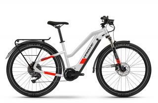 Haibike Trekking 7 Mid (Cool grey/Red matte) 2022 / 23 Velikost rámu: L, Průměr kol: 27.5 , Výška rámu: / 52 cm / 20.4