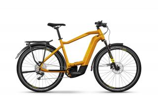 Haibike Trekking 8 High (Metal lava/yellow - Gloss) 2023 Velikost rámu: L, Průměr kol: 27.5 , Výška rámu: (22.8  = 58 cm)