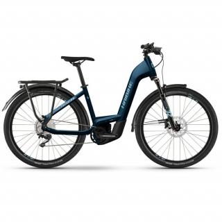 Haibike Trekking 8 Low (GLOSS ROY BLUE MET SILVER) 2023 Velikost rámu: L, Průměr kol: 27.5 , Výška rámu: (21  = 54 cm)