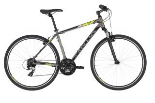 Kellys Cliff 30 2025 (Grey). Velikost rámu: L, Průměr kol: 28" (700C), Výška rámu: (21"=53cm)