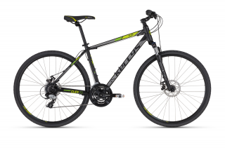 KELLYS Cliff 70 Black Green 2025 Velikost rámu: L, Průměr kol: 28" (700C), Výška rámu: (21"=53cm)