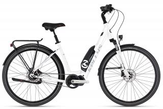KELLYS Estima 40 White 28" 504Wh 2025 Velikost rámu: S, Průměr kol: 28" (700C), Výška rámu: (17"=43cm)