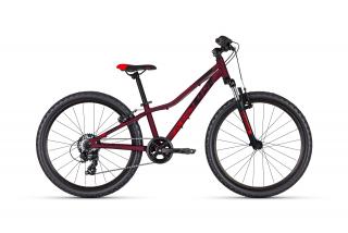 KELLYS Kiter 50 Dark Plum 2023/24 Velikost rámu: UNI, Průměr kol: 24", Výška rámu: 24"