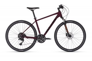 KELLYS Phanatic 30 Dark Plum 2025 Velikost rámu: L, Průměr kol: 28" (700C), Výška rámu: (20" = 50 cm)