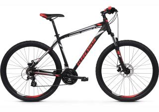 Kross HEXAGON 3.0 (Black/red/silver) 2023 Velikost rámu: L, Průměr kol: 27.5 , Výška rámu: / 53 cm / 20.8