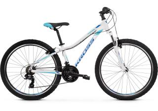 Kross LEA 1.0 SR (White/blue) 2023 Velikost rámu: M, Průměr kol: 26 , Výška rámu: / 48 c/ 18.9