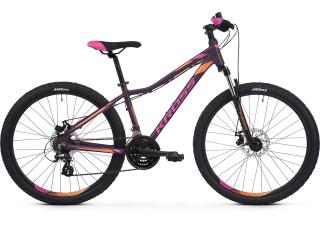 Kross LEA 3.0 SR (Violet/pink/orange) 2023 Velikost rámu: M, Průměr kol: 27.5 , Výška rámu: / 48 c/ 18.9