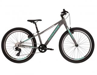 Kross LEA JR 2.0 RIGID (šedá/tyrkysová) 2023 Velikost rámu: UNI, Průměr kol: 24 , Výška rámu: (12  = 30 cm)