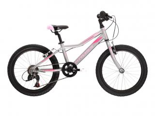 Kross LEA MINI 1.0 SR (Silver/pink) 2023 Velikost rámu: UNI, Průměr kol: 20 , Výška rámu: 27 cm / 10.6