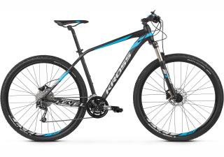 Kross LEVEL 4.0 (Black/blue/silver) 2023 Velikost rámu: L, Průměr kol: 29 , Výška rámu: / 53 cm / 20.8