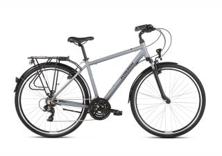 Kross TRANS 1.0 SR (Grey/black) 2023 Velikost rámu: L, Průměr kol: 28  (700C), Výška rámu: / 53 cm / 20.8quot;