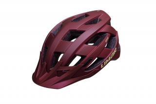 Limar ALBEN  helma (matt dark red) Velikost: L (57—61 cm)