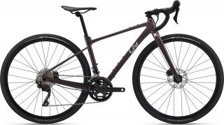 LIV Devote 1 Charcoal Plum 2024 Velikost rámu: M, Průměr kol: 28" (700C), Výška rámu: (47 cm)