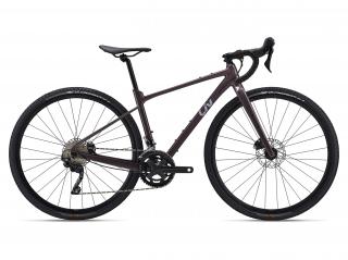 LIV Devote 1 Charcoal Plum 2025 Velikost rámu: M, Průměr kol: 28" (700C), Výška rámu: (47 cm)
