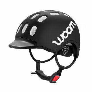 Woom dětská helma black (černá) Velikost: M (53—56 cm)