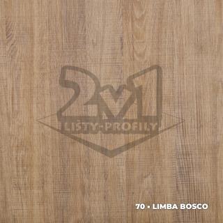 24,5x10 mm | Schodová hrana samolepiaca DĹŽKA: 270 cm, FARBA: 70 • Limba bosco