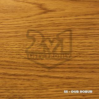 35x20x8 mm | Schodový profil DĹŽKA: 270 cm, FARBA: 55 • Dub robur