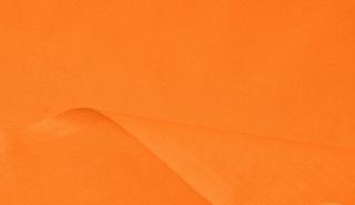 Bavlněná jednobarevná látka - oranžová