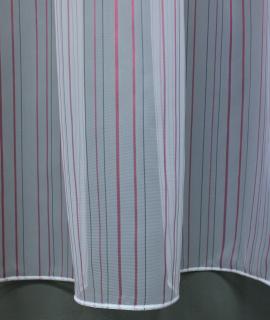 Záclona Monica s barevným vzorem, 120 cm