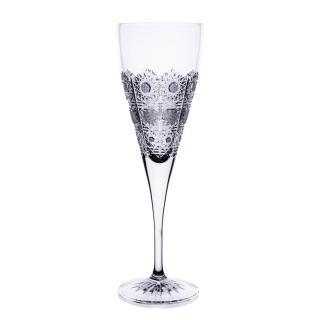 BOHEMIA CRYSTAL Broušené sklenice Fiona na bílé víno. 6 ks. Brus klasik 500 PK, 270 ml