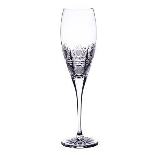 BOHEMIA CRYSTAL Broušené sklenice Fiona na šampaňské-flétny. 6 ks. Brus klasik 500 PK.