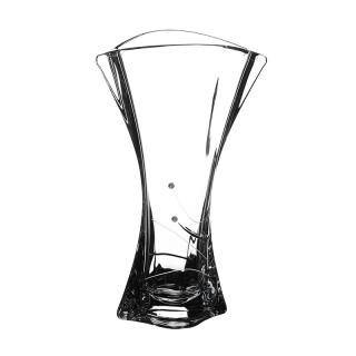 BOHEMIA CRYSTAL Skleněná váza Orbit 245 mm Swarovski