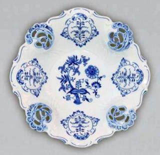 Cibulák Dubí Mísa Aida prořezávaná - cibulový porcelán 10680
