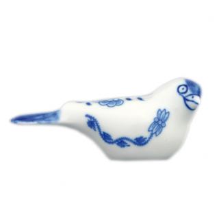 Cibulák Dubí Ptáček 1 - dlouhý - cibulový porcelán 10457