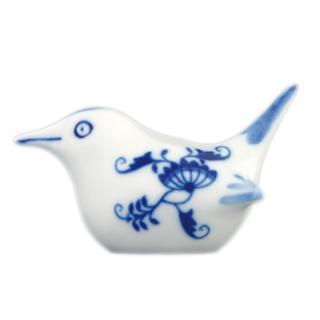 Cibulák Dubí Ptáček 2 - malý - cibulový porcelán 10458